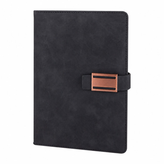 AKINCI SİYAH TARİHSİZ DEFTER (15X21 CM) -  kurumsal hediyelikler