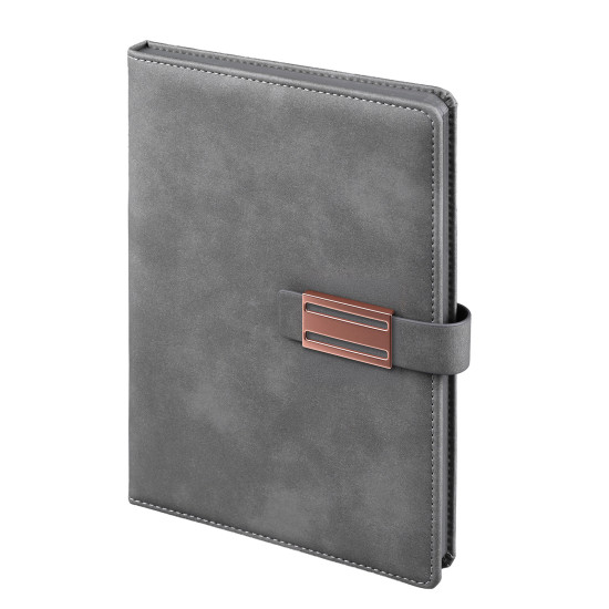 Akıncı Füme Tarihsiz Defter (15x21 cm) | Ekstra Promosyon Akıncı Füme Tarihsiz Defter (15x21 cm) logo baskılı 310117