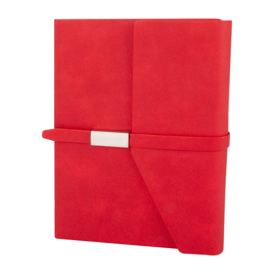 MOGAN KIRMIZI TARİHSİZ DEFTER (15x21 CM) -  kurumsal hediyelikler