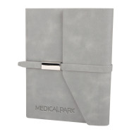 MOGAN GRİ TARİHSİZ DEFTER (15x21 CM)