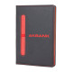 EYMİR KIRMIZI TARİHSİZ DEFTER (15x21 CM) -  kurumsal hediyelikler
