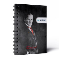 PARLA KUŞE MUKAVVA SIVAMA SPİRALLİ DEFTER (15X21CM)