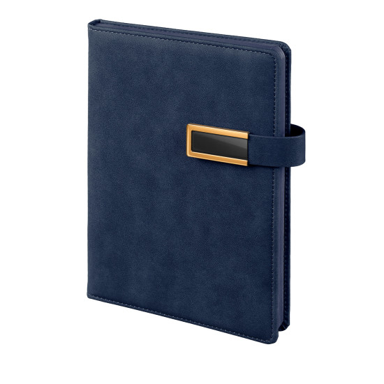 Anafartalar Lacivert Tarihsiz Defter (15x21 cm) | Ekstra Promosyon Anafartalar Lacivert Tarihsiz Defter (15x21 cm) logo baskılı 311705