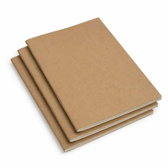 Kuzeykent Kraft Defter (13x21 cm) logo baskılı 312001