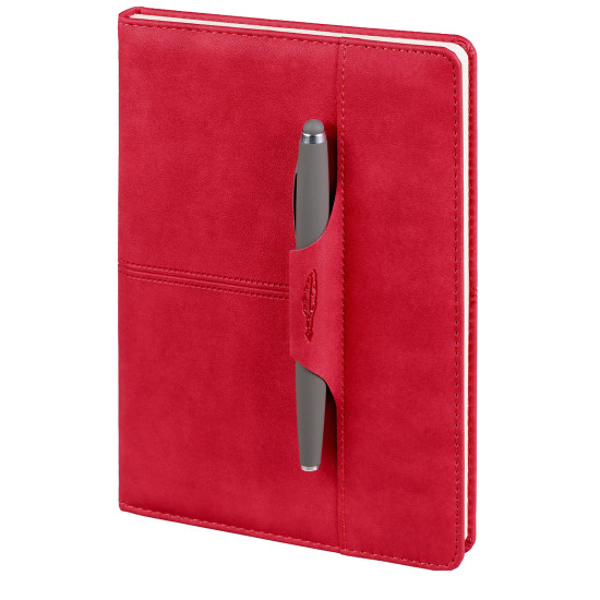 Atakule Kırmızı Tarihsiz Defter (15x21 cm) | Ekstra Promosyon Atakule Kırmızı Tarihsiz Defter (15x21 cm) logo baskılı 312104