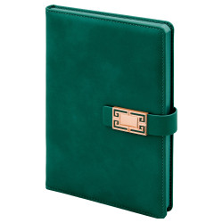 ÖVEÇLER YEŞİL TARİHSİZ DEFTER (15X21 CM)