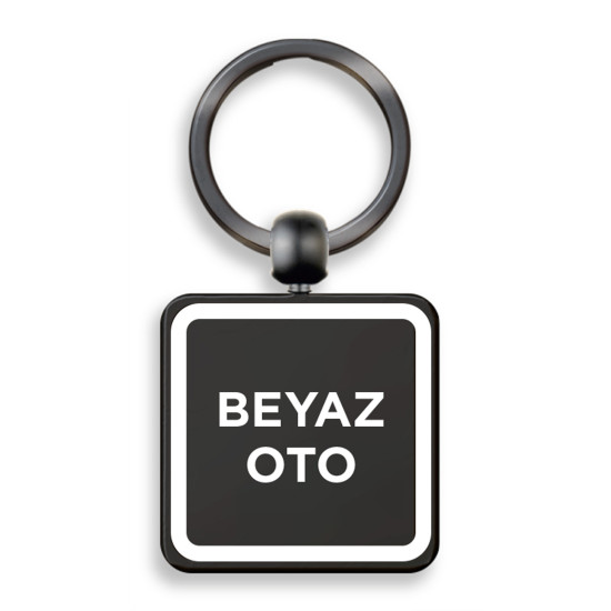 Akbaş Tek Yön Metal Anahtarlık logo baskılı 401801