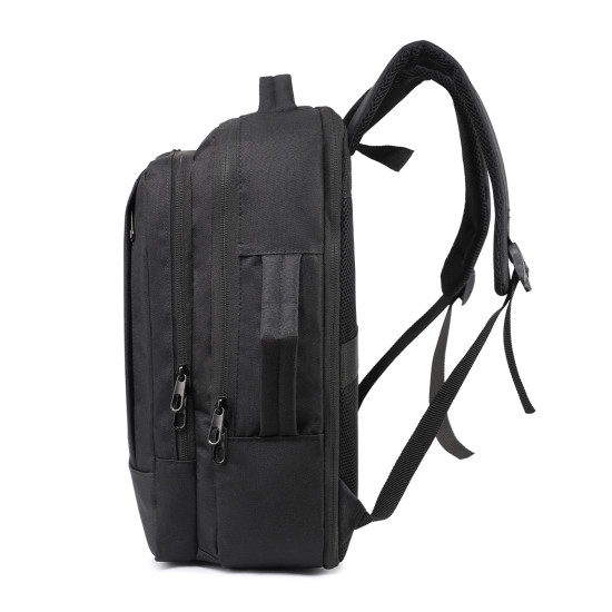 KEŞİF SİYAH LAPTOP BÖLMELİ SIRT ÇANTASI - LAPTOP BÖLMELİ SIRT ÇANTALARI kurumsal hediyelikler