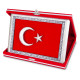 SANCAK DİKDÖRTGEN BAYRAK PLAKET - AHŞAP PLAKETLER kurumsal hediyelikler