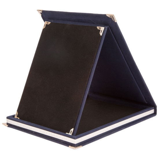 GÖKÇE LACİVERT ALBÜM PLAKET 9X12 CM - AHŞAP PLAKETLER kurumsal hediyelikler