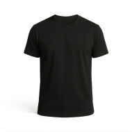 NERGİS SİYAH SIFIR YAKA TİŞÖRT M
