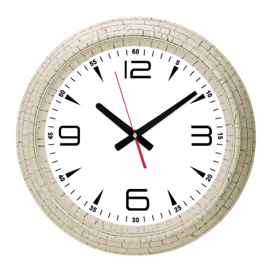 SEDNA526 DESENLİ BRİSTOL KADRAN DUVAR SAATİ (480 MM) - DUVAR SAATLERİ kurumsal hediyelikler
