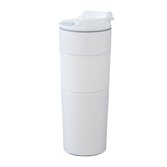 CİDE BEYAZ 500 ML FRENCH PRESS TERMOS - TERMOSLAR VE MATARALAR kurumsal hediyelikler