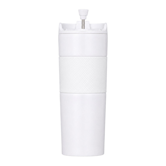 Cide Beyaz 500 ml French Press Termos | Ekstra Promosyon Cide Beyaz 500 ml French Press Termos logo baskılı 792102