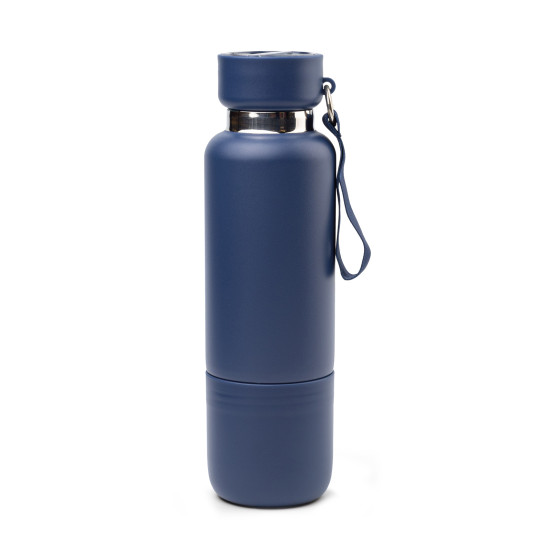 ULUDAĞ LACİVERT 500 ML BARDAKLI TERMOS - TERMOSLAR VE MATARALAR kurumsal hediyelikler