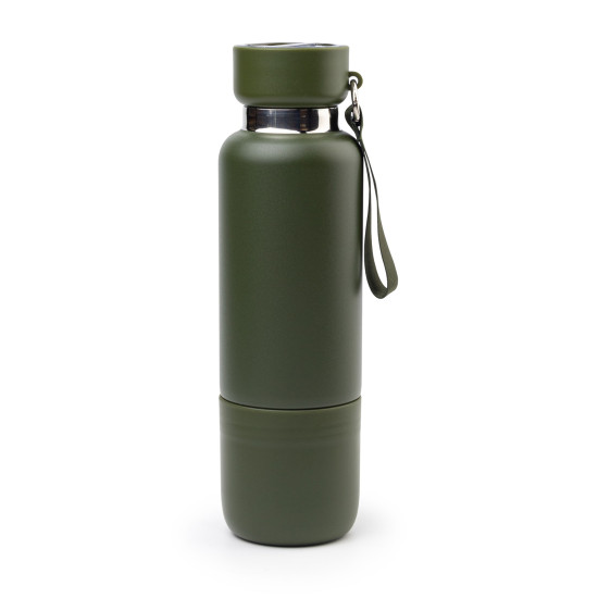 ULUDAĞ YEŞİL 500 ML BARDAKLI TERMOS - TERMOSLAR VE MATARALAR kurumsal hediyelikler