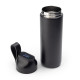 KEBAN SİYAH 600 ML DERECELİ TERMOS - TERMOSLAR VE MATARALAR kurumsal hediyelikler