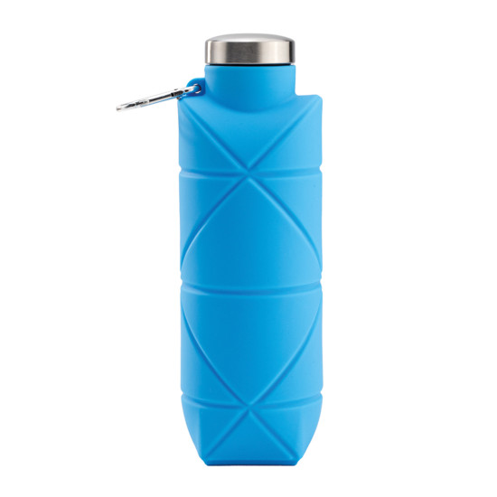 AYDENİZ LACİVERT 700 ML KATLANABİLİR SİLİKON MATARA - TERMOSLAR VE MATARALAR kurumsal hediyelikler