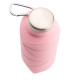 AYDENİZ PEMBE 700 ML KATLANABİLİR SİLİKON MATARA - TERMOSLAR VE MATARALAR kurumsal hediyelikler