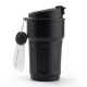 CEMRE SİYAH 500 ML DERECELİ TERMOS - TERMOSLAR VE MATARALAR kurumsal hediyelikler