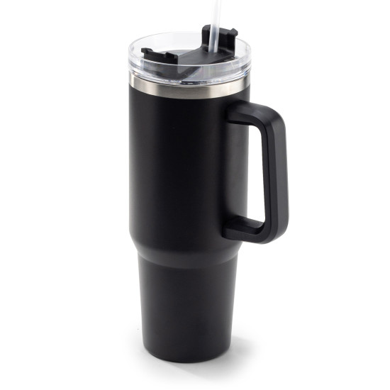 ADRASAN SİYAH 1200 ML TERMOS - TERMOSLAR VE MATARALAR kurumsal hediyelikler