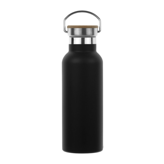BAFA SİYAH 500 ML ÇİFT DUVARLI VAKUMLU TERMOS - TERMOSLAR VE MATARALAR kurumsal hediyelikler