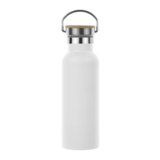 BAFA BEYAZ 500 ML ÇİFT DUVARLI VAKUMLU TERMOS - TERMOSLAR VE MATARALAR kurumsal hediyelikler