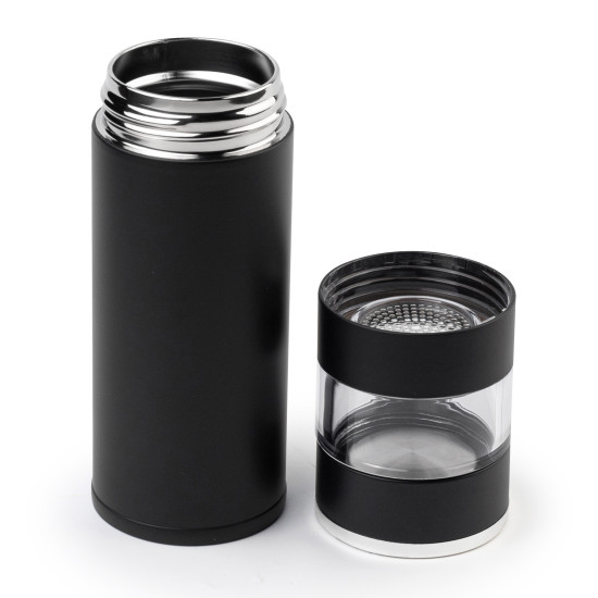 AKŞEHİR SİYAH 450 ML DERECELİ TERMOS - TERMOSLAR VE MATARALAR kurumsal hediyelikler