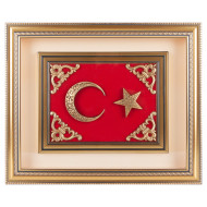 GÖKTÜRK AYYILDIZ KABARTMALI TABLO