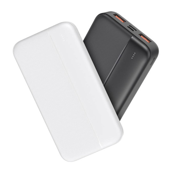 TALAS 20.000 MAH BEYAZ POWERBANK - POWERBANK kurumsal hediyelikler